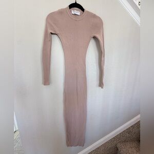 Naked Wardobe The Statement ribbed dress